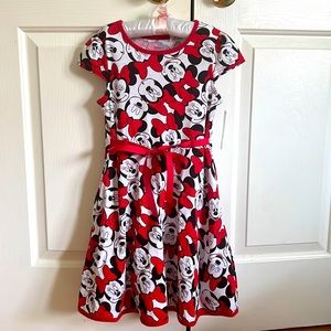 Girls Minnie Mouse dress NWT